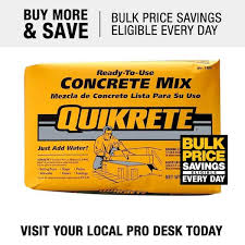 quikrete 80 lb concrete mix 110180