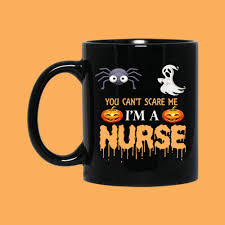 Spooky halloween coffee drinks • 2 pumps 1883 pumpkin spice syrup. Nurse Halloween Coffee Mug Perfect Gift For Halloween