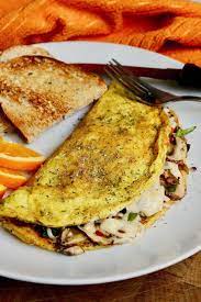 easy just egg omelette the cheeky
