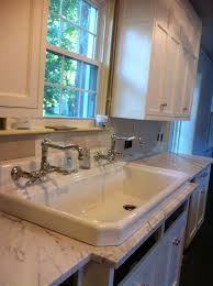 Kohler Utility Sink And Rohl Wall Mount