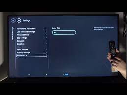 I had it connected to my tv remote app but because it reset it now i cant do nothing only connect agai … read more How To Reset Phillips Smart Tv Factory Reset Easy Guide Youtube