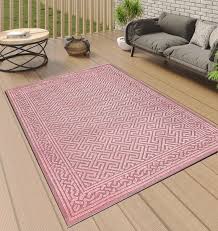 Pink Outdoor Rug Modern Rugs For Garden
