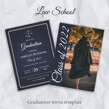 law graduation invite template