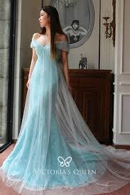 Tiffany Blue Satin With Lace Tulle Overlay Prom Dress