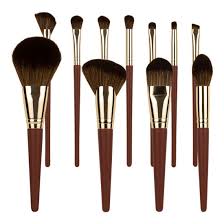 best brown color makeup brush set