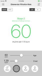 Gfr Calculator Mdrd Ckd App