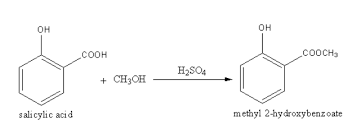 Methanol On Heating With Salicylic Acid