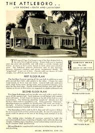 Sears The Attleboro 1938 Cape Cod House