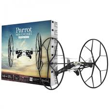 parrot rolling spider robot white