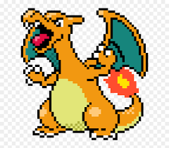 Just look at those eyes. Charizard Gold And Silver Sprite Pokemon Gen 1 Sprite Charizard Hd Png Download 649x673 Png Dlf Pt