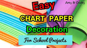 Chart Paper Decoration Idea Chart Paper Decoration Ideas
