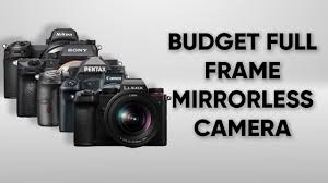 full frame mirrorless camera