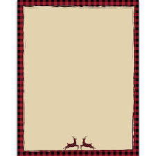 Buffalo Plaid Reindeer 25 Count 2019098 Designer Papers Decorative Printer Paper Printable Paper Christmas Stationery