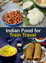 indian food for train travel