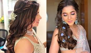 Wedding hairstyle for medium to long hair | fishtail braid hairstyle for indian wedding occassions. Brides Who Aced The Sleek Straight Hair Look On Their Wedding Shaadisaga