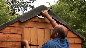 how to felt a shed roof you