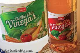 vinegar as an egg subsute eggless