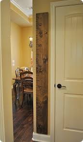 Rustic Growth Chart Knockoffdecor Com