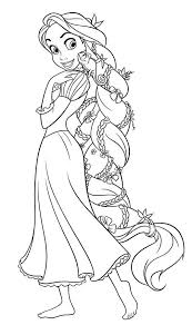 Don't want to download and print each rapunzel coloring page individually? Coloriage Disney Princess Coloring Pages Tangled Coloring Pages Rapunzel Coloring Pages