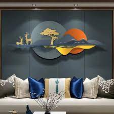 Metal Nature Landscape Wall Decor Art