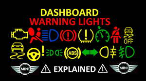 bmw mini dashboard warning lights