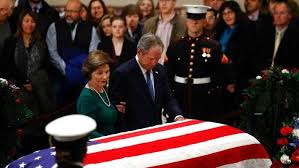 Bush was the 43rd president of the united states. Last Salute A Guide To George H W Bush S Funeral Stuff Co Nz