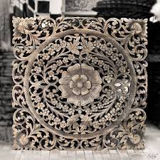 Carved Wood Wall Art