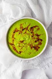 green pea soup using frozen peas