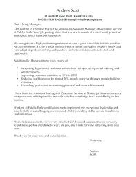 Dear Hiring Manager Cover Letter Examples Restaurant Manager Cover