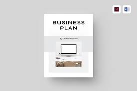 simple business plan templates for word