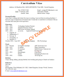 Resume Examples Good And Bad Examples Resume Resumeexamples