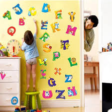 A Z Alphabet Animals Removable Wall