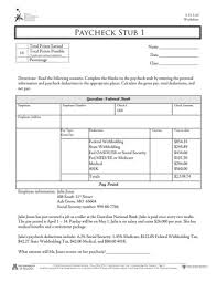 Complete Your Check Stub Template Printables Pdf Forms
