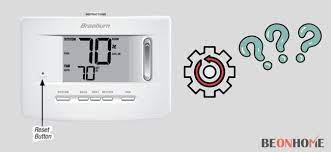 how to reset braeburn thermostat