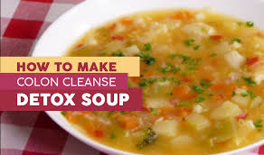 how to make colon cleanse detox soup