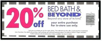 Bed Bath And Beyond Online Coupon Bed And Beyond Coupons Personal
