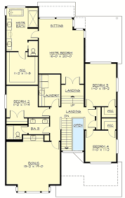 Modern House Plan With Large Bonus Room