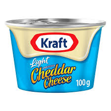 light cheddar cheese 100g