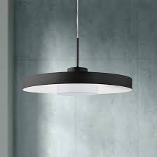 Eglo Alpicella 15 3 4 Wide Matte Black Led Pendant Light 85p71 Lamps Plus