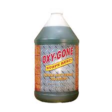 oxy gone rust remover metal treatment 1 gallon 128 oz men s green