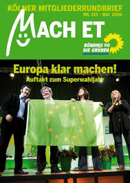 Nr. 215, Mai 2009 - Bündnis 90/Die Grünen Kreisverband Köln