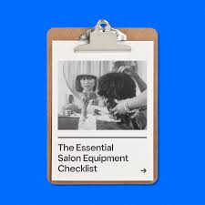 essential salon equipment checklist
