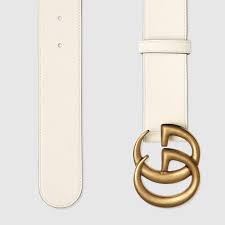 Additionally, you can also enjoy the gucci belt without its imposing and mainstream gg buckle. White Wide Leather Belt With Double G Buckle Gucci Uk