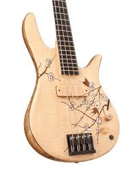 Cherry Blossom Masterbuilt Bass Guitar Monarch Custom Bass