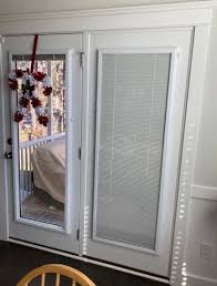 add on enclosed blinds for steel doors