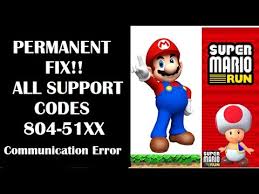 Subreddit dedicated to nintendo's latest mobile app super mario run! Fix Android Super Mario Run All Support Codes 804 51xx Communication Error Youtube