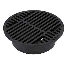 nds 8 in plastic round drainage grate