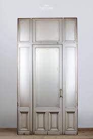 Single Door Etched Glass Panel Frame