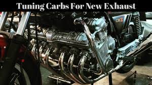 carburetors for new exhaust