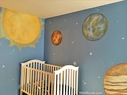 Space Wall Murals Hand Painted Wall